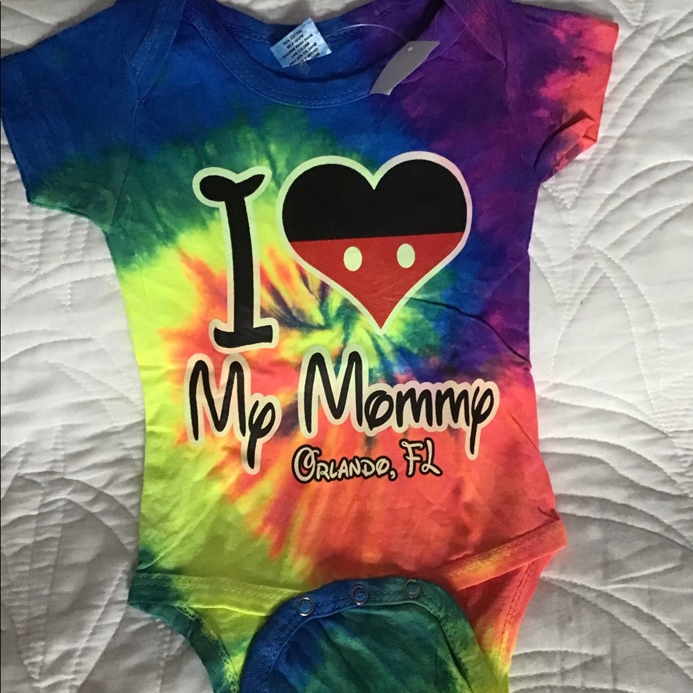 Tye dye Baby onesie